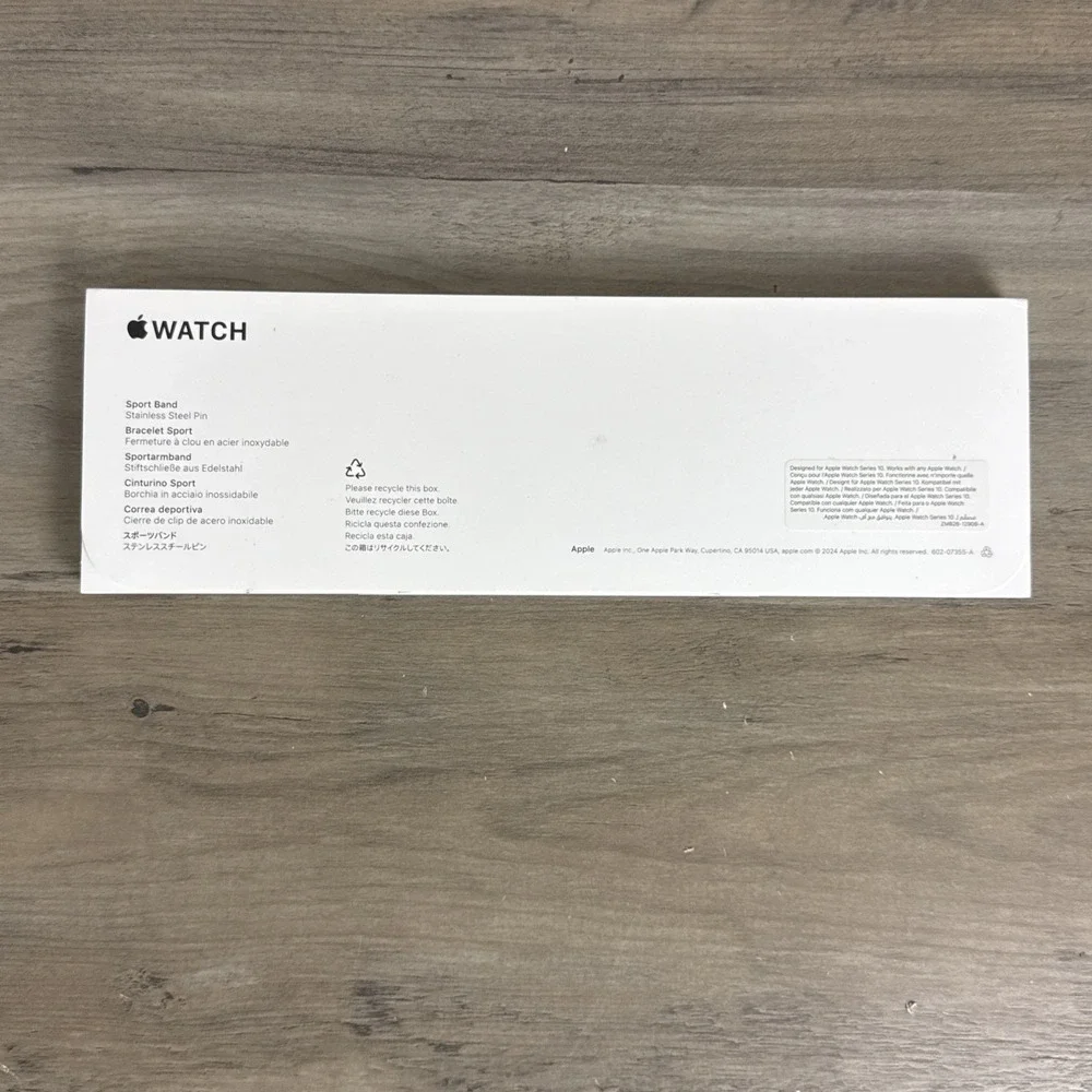 Apple Watch Sport Band - Denim Blue - Size 42mm - S/M Size - Apple Watch 10